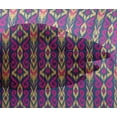 thumbnail image 4 of oneOone Viscose Chiffon Fabric Stripe & Swirl Ikat Printed Craft Fabric BTY 42 Inch Wide, 4 of 4
