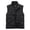 Black, variant on HAIJIE Men’s Stand Collar Outdoor Vest, Sleeveless Utility Vest with Zippered Pockets, M-4XL Sizes, Breathable Lightweight Casual Gilet (Army Green,L)