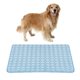 thumbnail image 2 of Self Cooling Dog Blanket Blue for Pet with Ice Silk Material Breathable Mesh Fabrics 70 x 56cm, 2 of 5