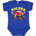 thumbnail image 3 of Inktastic Monster Truck Big Bro Boys Baby Bodysuit, 3 of 5
