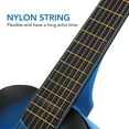 thumbnail image 2 of EeaseCA 23 Inch Folk Acoustic Guitar Beginner Music Instrument 6-String Guitar (Blue), 2 of 8