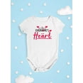 thumbnail image 3 of I Stole Everyone's Heart Bodysuit Infant -Smartprints Designs,  6 Months, 3 of 4