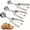 Beige, variant on Cookie Scoop Set, 3Pcs Ice Cream Scoop, Cookie Scoops for Baking Set of 3, 18/8 Stainless Steel Cookie Scooper for Baking,