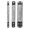 thumbnail image 5 of Dayesque Set of 3 Retro Punk Studded PU Bracelets for Men and Women, Trendy Wristbands for Fashion Events and Parties, 5 of 8