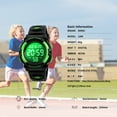 thumbnail image 5 of SKMEI Watch, Digital Sport Waterproof LED Watch with Alarm Stopwatch for Ages 5-7-10-12, PU Strap, 5 of 9