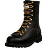 "Georgia Boot Work Mens 8"" WP Leather Lace Insulated Black G8040"