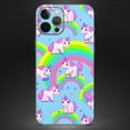 thumbnail image 4 of DesignSkinz Magical Cartoon Unicorns Full-Body Skin Decal Wrap Cover for iPhone 12, 4 of 9
