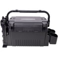 thumbnail image 6 of Large Dual-Layer Fishing Tackle Box Organizer With 2 Rod Holders And Cup Holders For Outdoor Fishing Adventures, 6 of 16