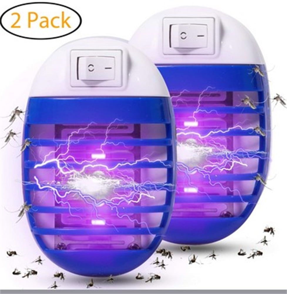 Casewin 2 Pack Plug in Bug Zapper Indoor Fly Traps, Mosquito Zapper
