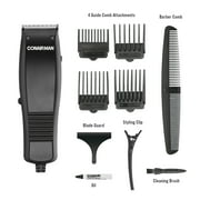 ConairMAN Simple Cut Mens Haircut Kit, 10 Piece