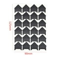 thumbnail image 3 of 10 Sheets Photo Corners Self Adhesive Stickers, Photo Mounting Paper Corner Stickers For Diy Scrapbook Albums, 3 of 6