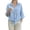 Sky Blue, variant on UDAUDU Womens Linen Cover Up 2026 Beach Button Down Shirt Swimsuit Coverup Bathing Suit Cover Ups for Swimwear Vacation Sky Blue XL