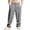 Grey, variant on Kcolen Sweat Pants for Mens Loose Men's Casual Trousers with Waist and Straight Leg Design for Summer Comfort