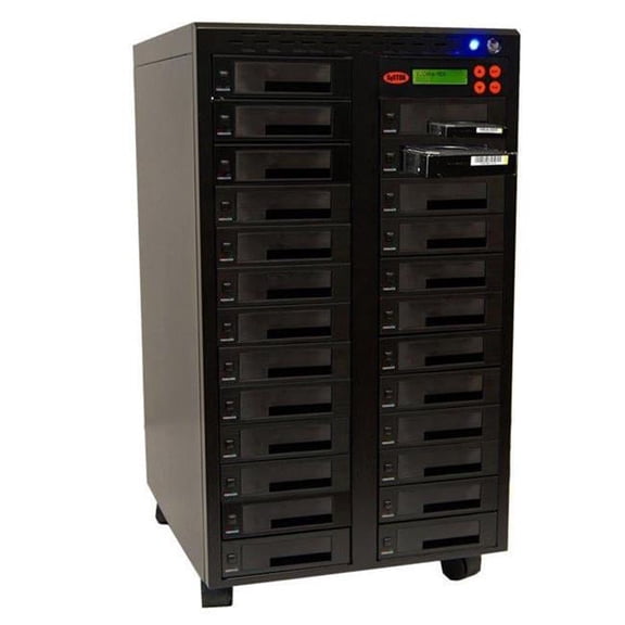 Systor   1-24 SATA 2.5 & 3.5 in. Dual Port  Hot Swap Hard Disk & Solid State Drive Duplicator & Sanitizer