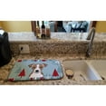 thumbnail image 2 of Winter Holiday Jack Russell Terrier Dish Drying Mat, 2 of 7