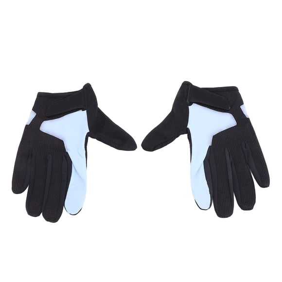 Full Finger Cycling Gloves, Shock Absorption Support Touch Screen Cycling Gloves, Bike Gloves Biking Gloves Mountain Bike Gloves for Men Warm Biking Gloves for Men Women