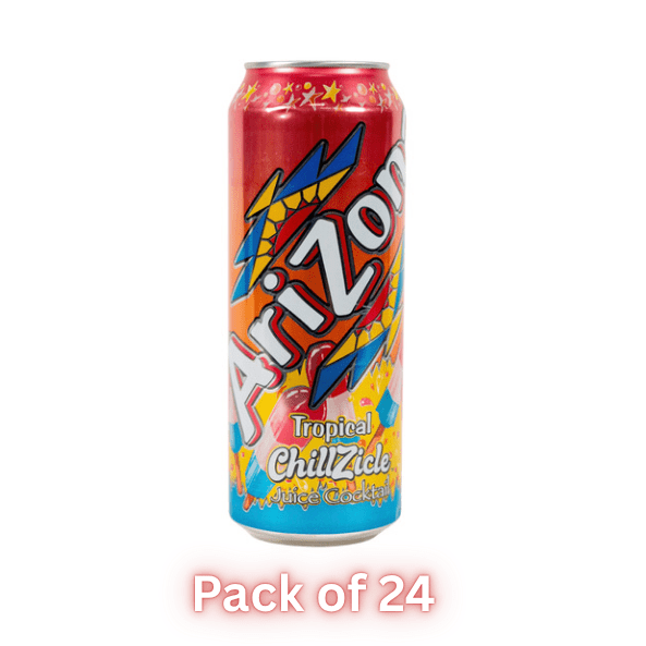 AriZona Frost Chillzicle Juice Cocktail, 23 fl oz Cans, 24 Pack