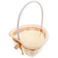 thumbnail image 1 of Cesta de flores para niña, cesta de pétalos en forma de corazón para fiesta de bodas, cesta de frutas versátil., 1 of 5