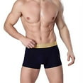 thumbnail image 3 of Quicksilk Men's 4 Pack Comfortable Bamboo Fiber Boxer Briefs (L/36-38 Inches, D), 3 of 6