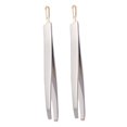 thumbnail image 4 of LEEYNEER 2 Pcs Pinces à Sourcils Professionnelles en Acier Inoxydable pour Femmes, 4 of 8