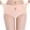 Pink, variant on Women's Mid Waist Seamless Briefs, Cute Line Bear Print Stretch Hip Lift Soft Breathable Underpants M-2XL, Yellow