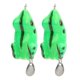 thumbnail image 1 of SIB 2pcs 5.5cm-11g Colorful Sequin Artificial Frog Fishing Lures Hard Baits With Hooks(1#), 1 of 5