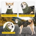 thumbnail image 3 of Dog Anxiety Vest with Reflective Strips Adjustable Dog Calming Shirt Breathable Soothing Suit for Small Medium Large Dog, 3 of 8