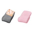 thumbnail image 1 of 2 Pack(Pink 1PCS & Grey 1PCS) Multipack Men Compression Socks Women Color Floor Toe Socks Women Warm Home Socks Bed Thermal Socks for Women Soft Winter Socks, 1 of 1