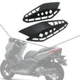 thumbnail image 1 of 2x motocicletas de protección de la señal de accesorios resistentes convenientes convenientes fáciles de usar reemplazar piezas resistentes al Negro, 1 of 8