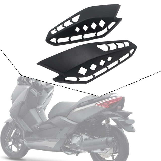 2x motocicletas de protección de la señal de accesorios resistentes convenientes convenientes fáciles de usar reemplazar piezas resistentes al Negro