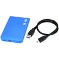 thumbnail image 1 of Slim Super Speed 6Gbps Aluminum 2TB 2.5" SSD HDD Hard Disk Drive Box USB 3.0 External Enclosure Case Caddy + USB Cable, 1 of 7
