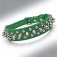 thumbnail image 5 of XXS Cool Spiked Studded Dog Collar, Adjustable PU Leather Pet Collar with Sturdy D-Ring for Small, Medium & Large Dogs (Size/Colour as Pictured), 5 of 7