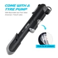 thumbnail image 3 of Bike Repair Kit Portable Bicycle Repairing Tools Kit Box Tire Fixing Kit Bag with Tire, 3 of 8