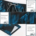 thumbnail image 4 of APTRO Mens Swim Trunks 9" Mesh Liner Quick Dry Striped Swim Shorts Bathing Suit Swimsuit Summer Beach Shorts Black MK424 2XL, 4 of 5