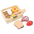 thumbnail image 4 of Juego de Comida de madera Jadeshay CON caja de Almacenamiento, 4 of 14