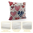 thumbnail image 4 of PHYHOO Valentines Day Pillow Cover Colorful Heart Decoration Holiday Home Decorative Cushion Case for Sofa Couch Decor, 4 of 5