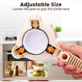 thumbnail image 4 of 4 in 1 Multi-Purpose Jar Opener for Weak Hands, Adjustable Bottle Can Opener with Non-Slip Grip, Universal Lid Tool for Small Jars and Large Containers, Kitchen Gadgets for Elderly Arthritis (1 Pack), 4 of 7