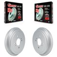 thumbnail image 1 of Genius Rear Coated Brake Drums Pair for Car Nissan Kicks Versa KG-101870, 1 of 9