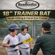 thumbnail image 5 of Bate de entrenamiento BamBooBat 18" de bambú, juvenil, de una mano, 5 of 5