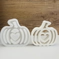 thumbnail image 4 of Molde de calabaza Billuyoard Flexible blanco silicona duradero para fundición de yeso, 4 of 6