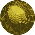 thumbnail image 1 of Ahgly Company Machine Washable Indoor Round Transitional Bakers Brown Area Rugs, 8' Round, 1 of 7