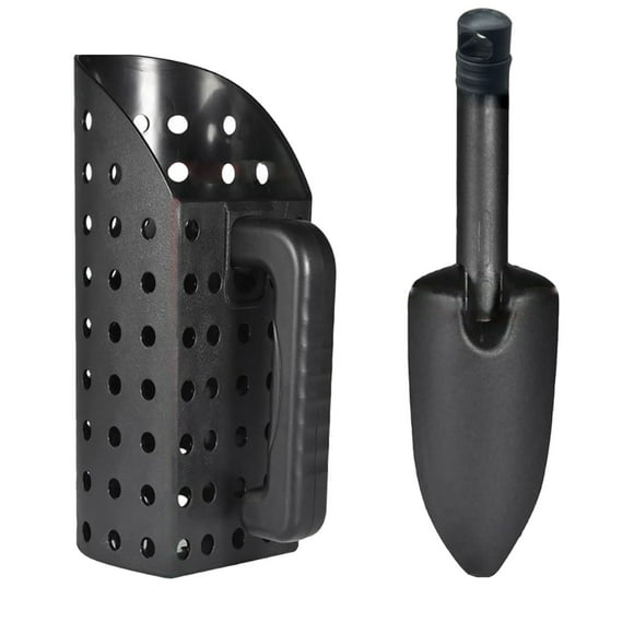 Sand Scoop ABS Hollow Sand Shovel Sand Bucket Set Children Outdoor Gold Shovel Toys