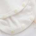 thumbnail image 4 of Kkkded Newborn Baby Girls Summer Dresses Princess Dress Toddler Short Sleeve Skirt Dress Gauze Dress Kids Flower Girl Dress,Sizes 1M-3Years, 4 of 8