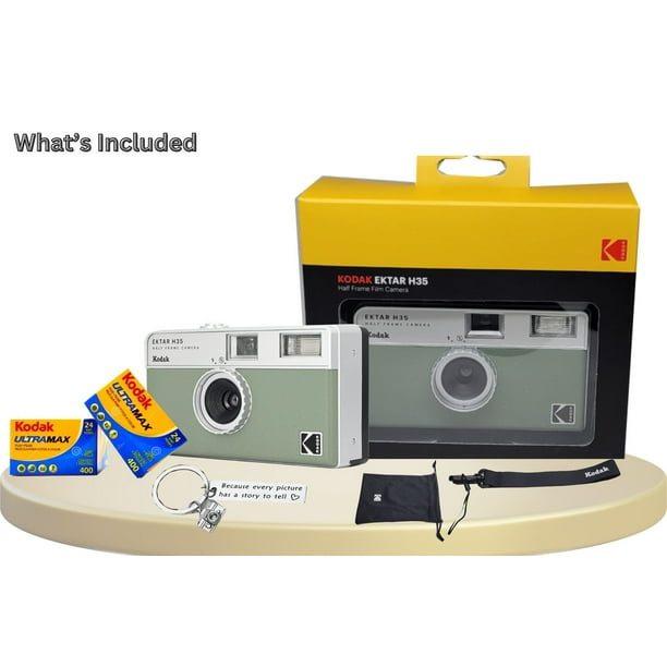 Kodak Ektar H35 Half-Frame Retro Camera Bundled with Kodak
