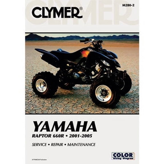 Clymer Repair Manuals for Yamaha RAPTOR 660 2001-2005
