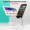 thumbnail image 3 of Labymos Desktop Tablet Mobile Phone Holder Stand Angle Height Adjustable Foldable Cell Phone Stand Compatible with All Mobile Phone/Tablet, 3 of 7
