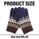 thumbnail image 3 of Guantes térmicos de polar para mujer, cálidos, de invierno, gruesos, con pantalla táctil, 3 of 6