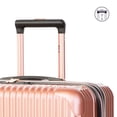 thumbnail image 2 of iFLY Elite 2-Piece Expandable Hardside Spinner Luggage Set, with TSA Lock, 20" Carry-on and 28" Checked Luggage, Rose Gold, 2 of 8