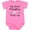 Raspberry, variant on Inktastic My Great Grandma Loves Me Heart Great Grandchild Boys or Girls Baby Bodysuit