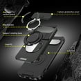 thumbnail image 6 of for Google Pixel 10 Pro XL Case Magnetic Built in Stand & Ring Holder[Compatible with MagSafe], Military Grade Shockproof Rugged Protective Wireless Charging Case for Google Pixel 10 Pro XL,Black, 6 of 10